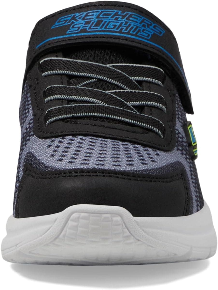 کفش پسرانه Skechers مشکی چراغدار Tri - Namics مدل 401660N BKYB کفش پسرانه Skechers مشکی چراغدار Tri - Namics مدل 401660N BKYB
