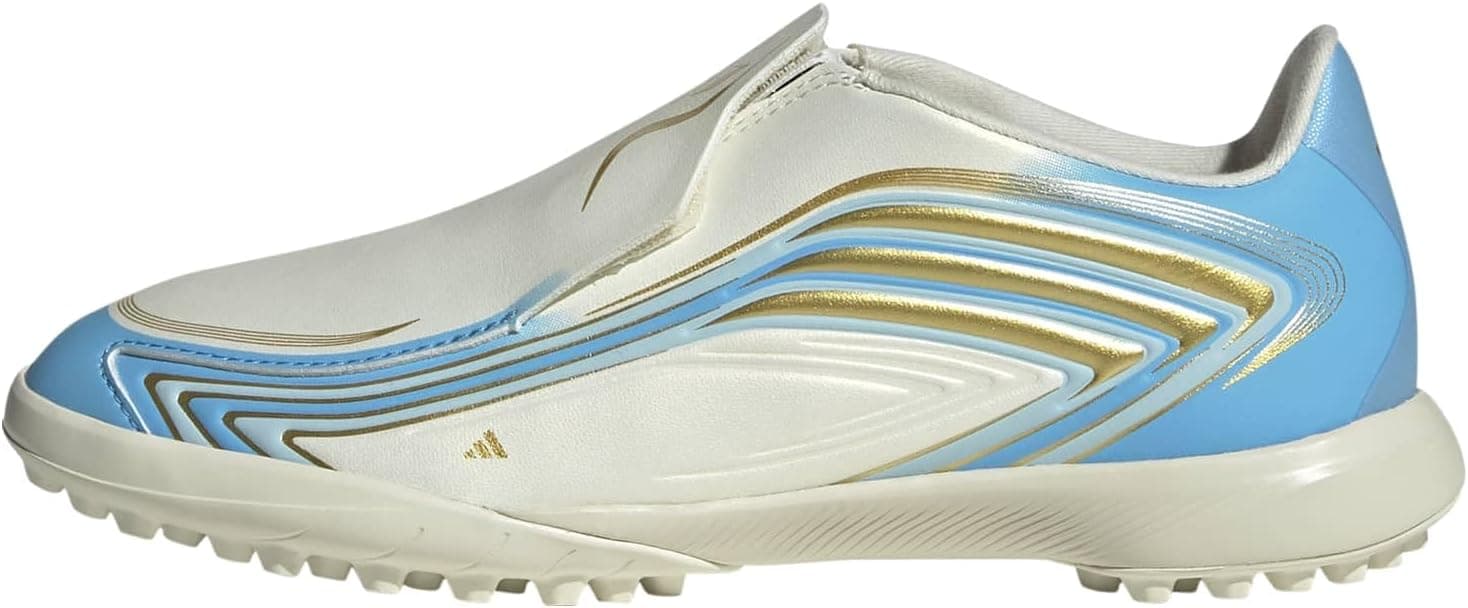 کفش فوتبال چمن مصنوعی بدون بند کودکان adidas مدل F50 Messi League کفش فوتبال چمن مصنوعی بدون بند کودکان adidas مدل F50 Messi League