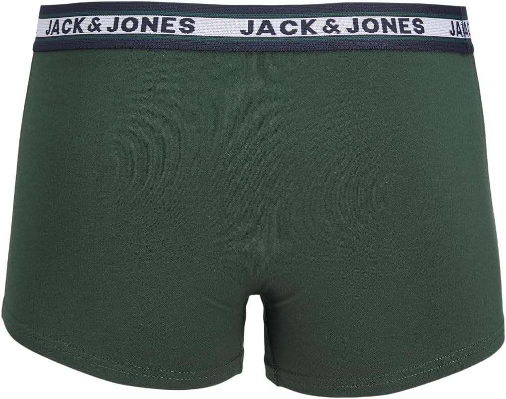 باکسر مردانه JACK & JONES بسته ۵ عددی باکسر مردانه JACK & JONES بسته ۵ عددی