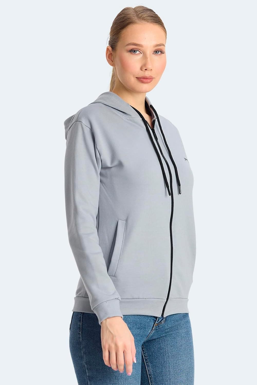 سویشرت کلاهدار زنانه Slazenger مدل Kinet سویشرت کلاهدار زنانه Slazenger مدل Kinet