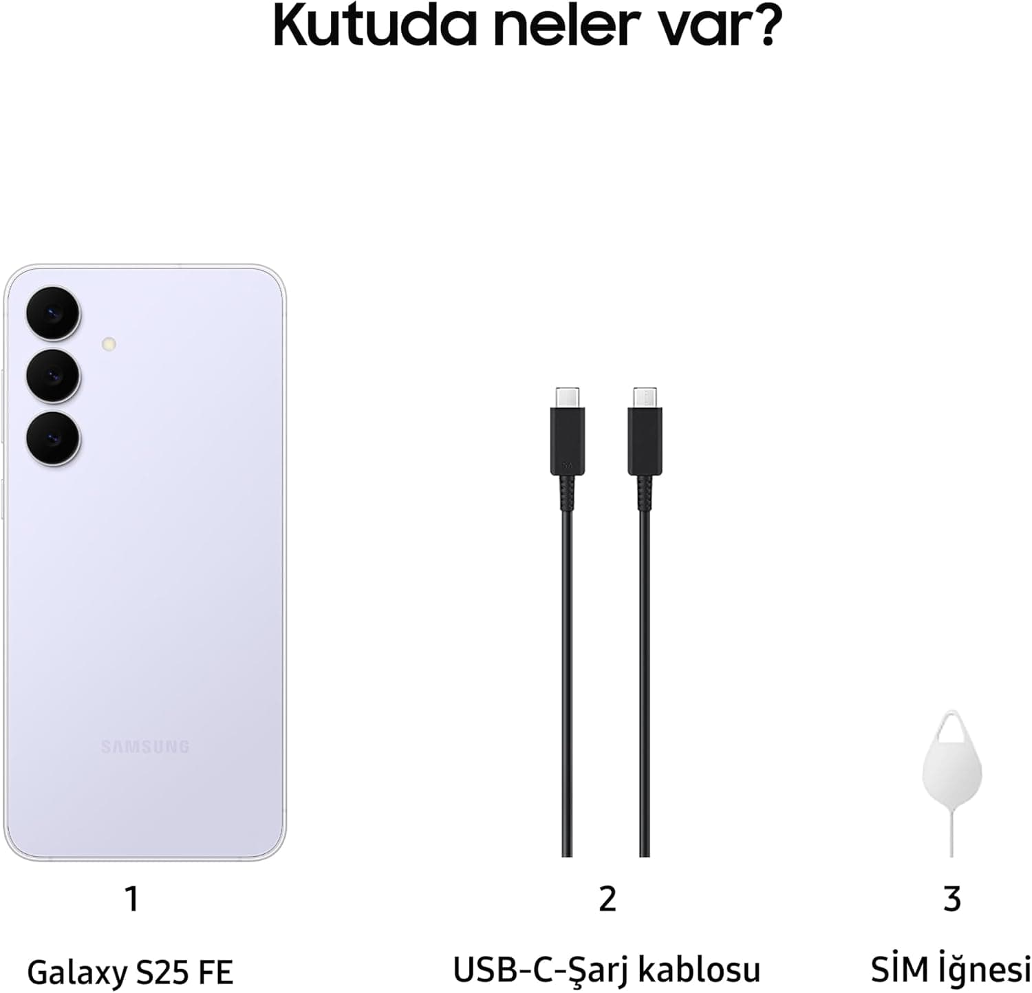 گوشی هوشمند Samsung Galaxy S25 FE با هوش مصنوعی، آبی یخی، 8GB حافظه، 256GB فضای ذخیرهسازی، دوربین 50MP، نمایشگر 6.7 اینچی، گارانتی Samsung Türkiye گوشی هوشمند Samsung Galaxy S25 FE با هوش مصنوعی، آبی یخی، 8GB حافظه، 256GB فضای ذخیرهسازی، دوربین 50MP، نمایشگر 6.7 اینچی، گارانتی Samsung Türkiye