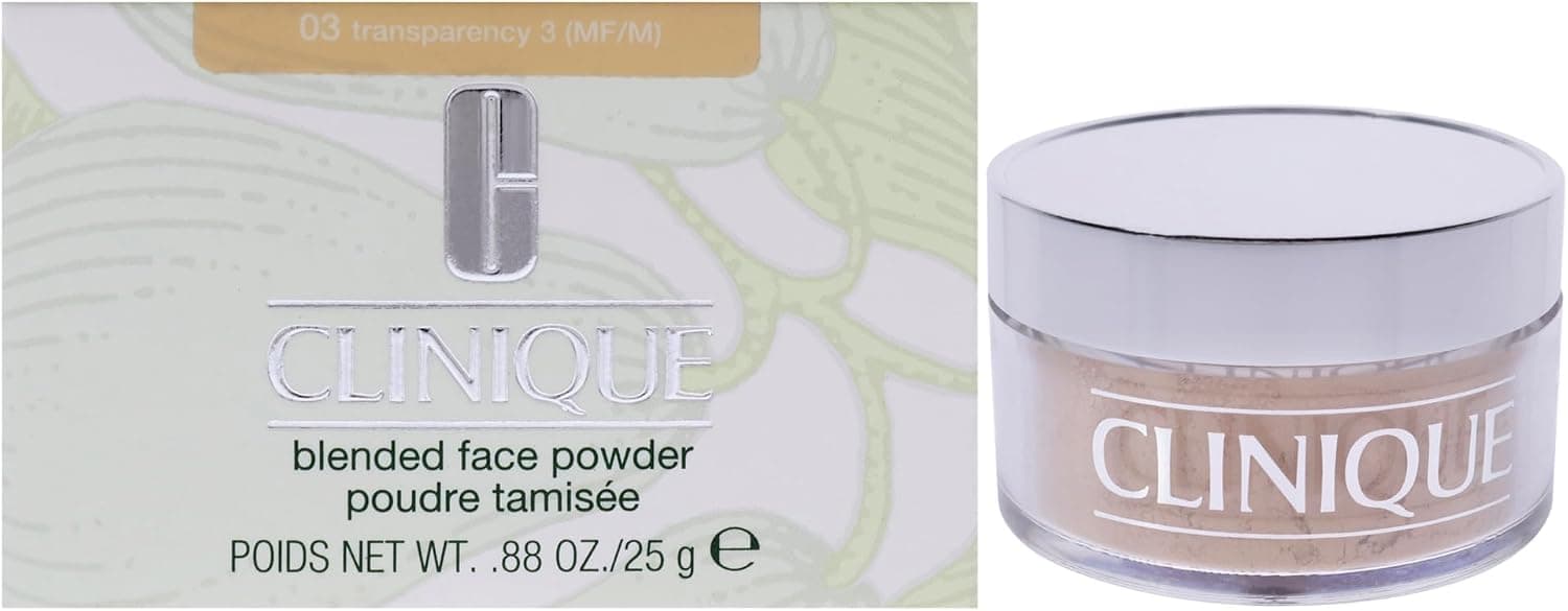 پودر صورت Clinique مدل Blended Transparency No.03 25G پودر صورت Clinique مدل Blended Transparency No.03 25G