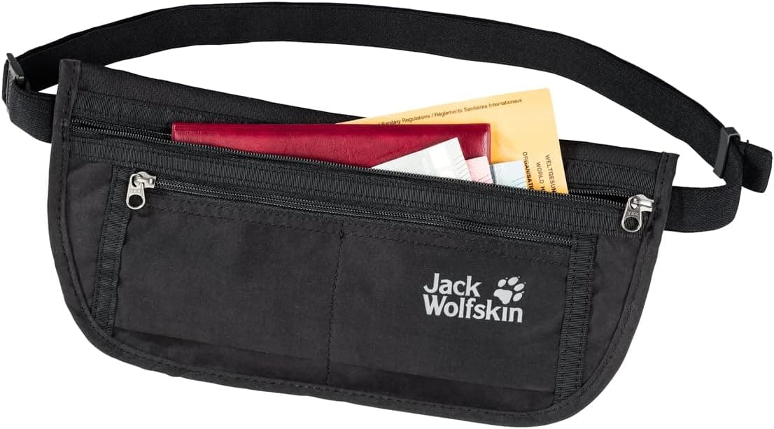 کیف کمری Jack Wolfskin مدل Document Belt De Luxe UNI کیف کمری Jack Wolfskin مدل Document Belt De Luxe UNI