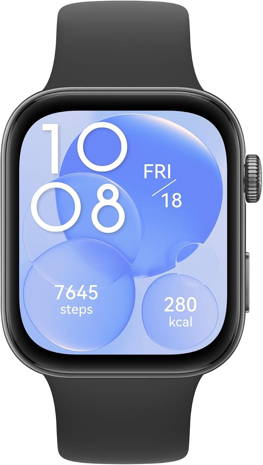 ساعت هوشمند HUAWEI مشکی با نمایشگر AMOLED 1.82 اینچی مدل WATCH FIT 3 ساعت هوشمند HUAWEI مشکی با نمایشگر AMOLED 1.82 اینچی مدل WATCH FIT 3