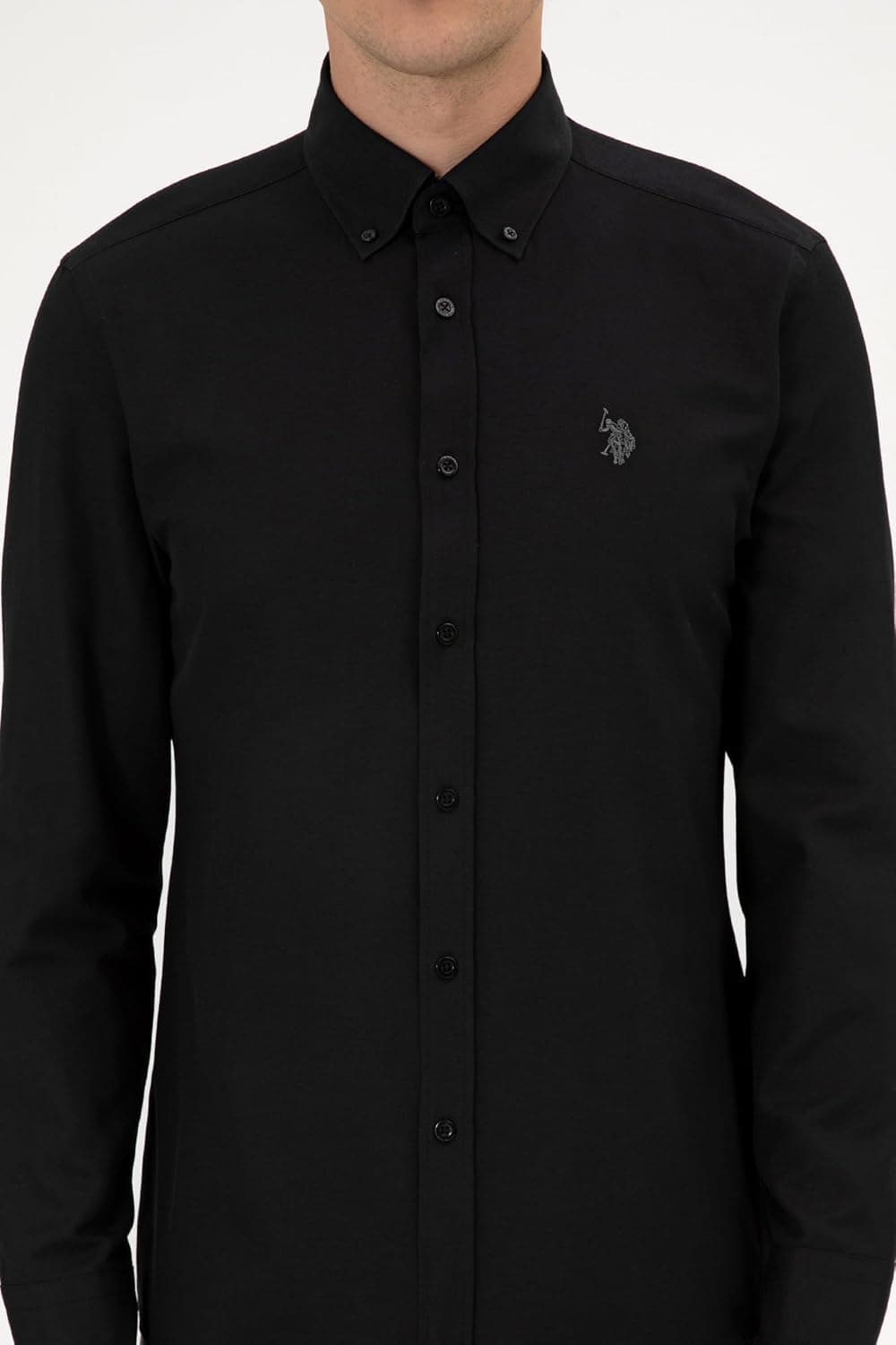 پیراهن مردانه U.S. POLO ASSN. مشکی بیسیک مدل 50324708-VR046 پیراهن مردانه U.S. POLO ASSN. مشکی بیسیک مدل 50324708-VR046
