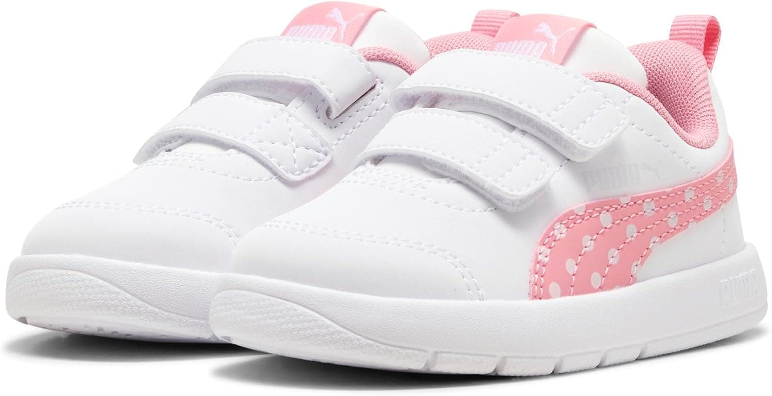 کفش روزمره نوزاد PUMA Courtflex V3 Dotty V inf مدل 39875906 سفید کفش روزمره نوزاد PUMA Courtflex V3 Dotty V inf مدل 39875906 سفید
