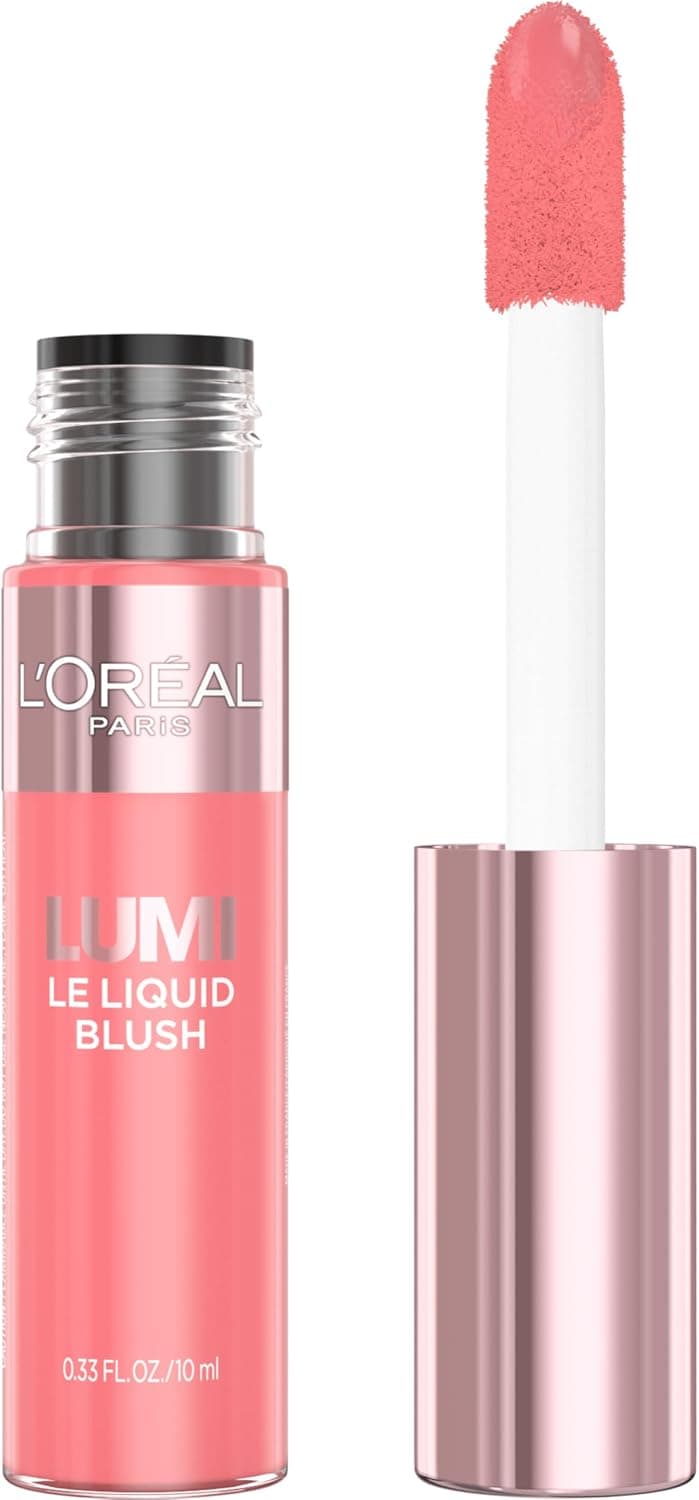 رژگونه مایع L'Oréal Paris True Match Lumi Le با رنگدانههای مایع صورتی درخشان شبنمگون 0.33 Fl Oz رژگونه مایع L'Oréal Paris True Match Lumi Le با رنگدانههای مایع صورتی درخشان شبنمگون 0.33 Fl Oz