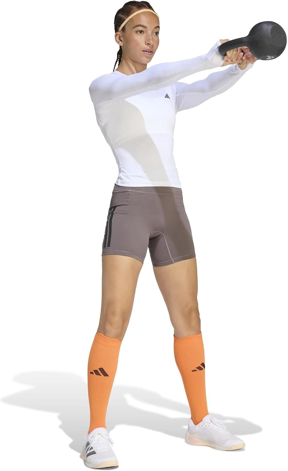 تیشرت ورزشی آستین بلند زنانه adidas PrimeLift Essentials Contour تیشرت ورزشی آستین بلند زنانه adidas PrimeLift Essentials Contour