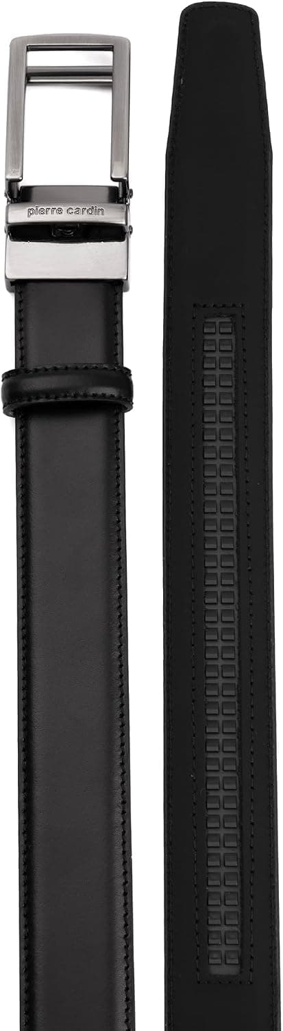 کمربند مردانه Pierre Cardin چرمی مشکی با سگک اتوماتیک مدل PCOTM01S6T کمربند مردانه Pierre Cardin چرمی مشکی با سگک اتوماتیک مدل PCOTM01S6T