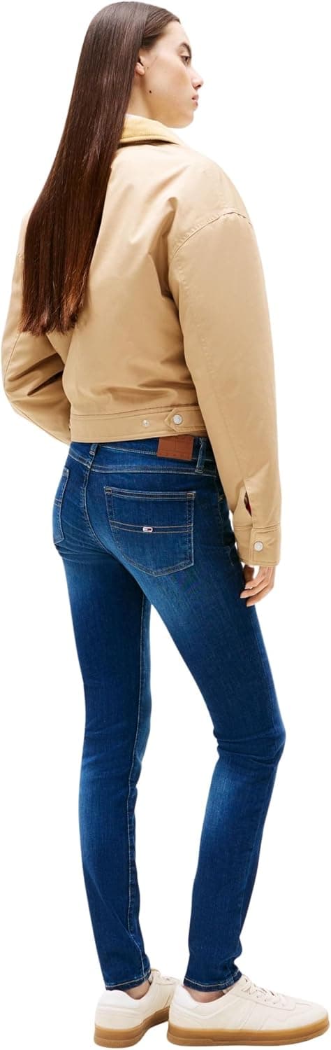 شلوار زنانه Tommy Jeans SOPHIE LW SKN مدل CH0258 شلوار زنانه Tommy Jeans SOPHIE LW SKN مدل CH0258