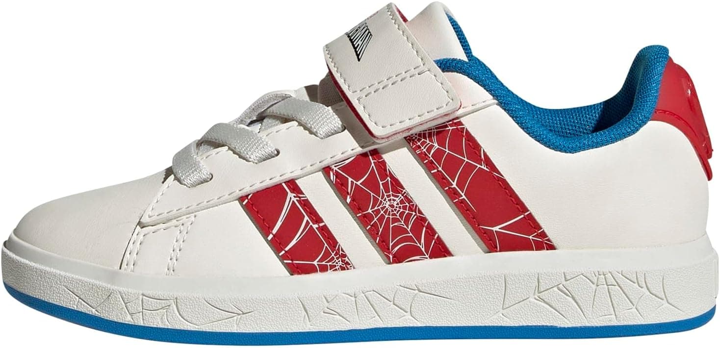 کتانی بچگانه adidas Grand Court Spider Man مدل 01-JS0778-4 کتانی بچگانه adidas Grand Court Spider Man مدل 01-JS0778-4