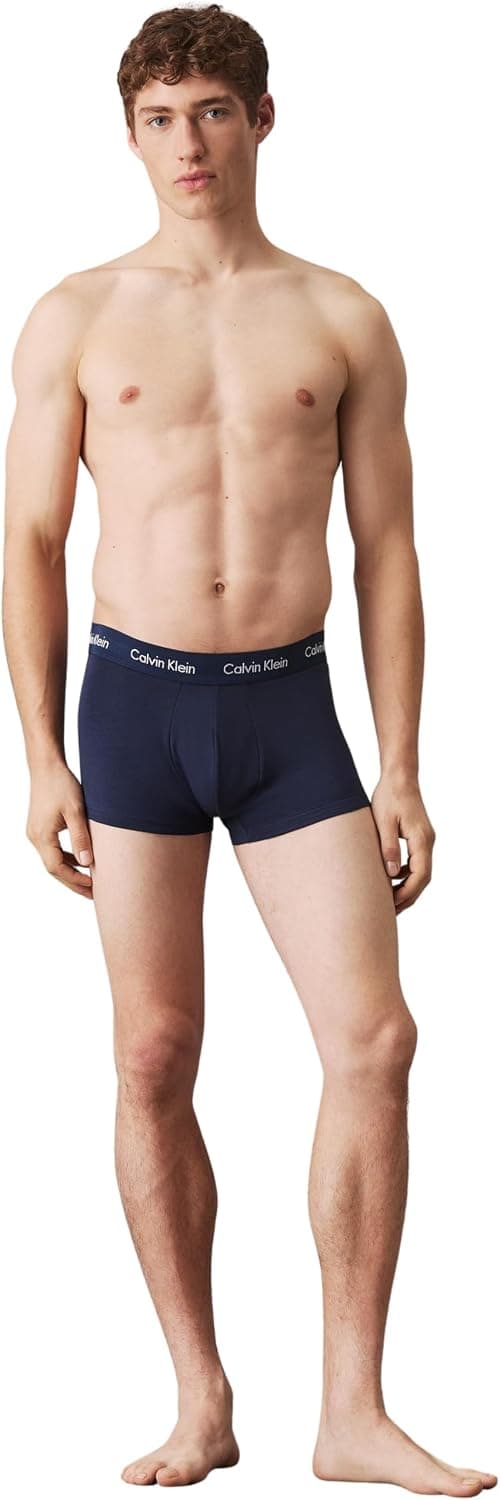 شورت مردانه Calvin Klein کمر پایین بسته 3 عددی 3P شورت مردانه Calvin Klein کمر پایین بسته 3 عددی 3P