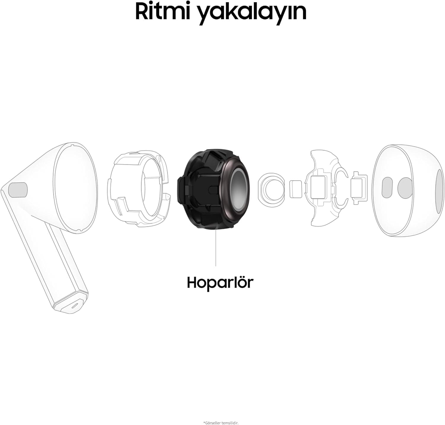 هندزفری بیسیم Samsung نقرهای با قابلیت حذف نویز فعال Galaxy Buds3 هندزفری بیسیم Samsung نقرهای با قابلیت حذف نویز فعال Galaxy Buds3