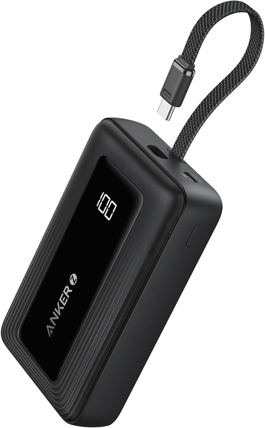 پاوربانک Anker Zolo ظرفیت 20,000mAh توان 30W با کابل USB-C داخلی پاوربانک Anker Zolo ظرفیت 20,000mAh توان 30W با کابل USB-C داخلی