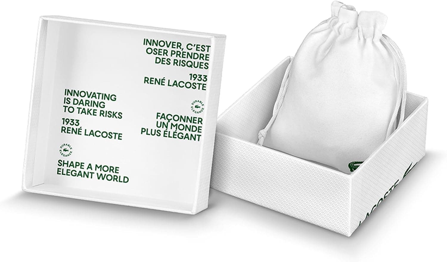 دستبند مردانه Lacoste زنجیری استیل ضد زنگ Stencil Collection دستبند مردانه Lacoste زنجیری استیل ضد زنگ Stencil Collection
