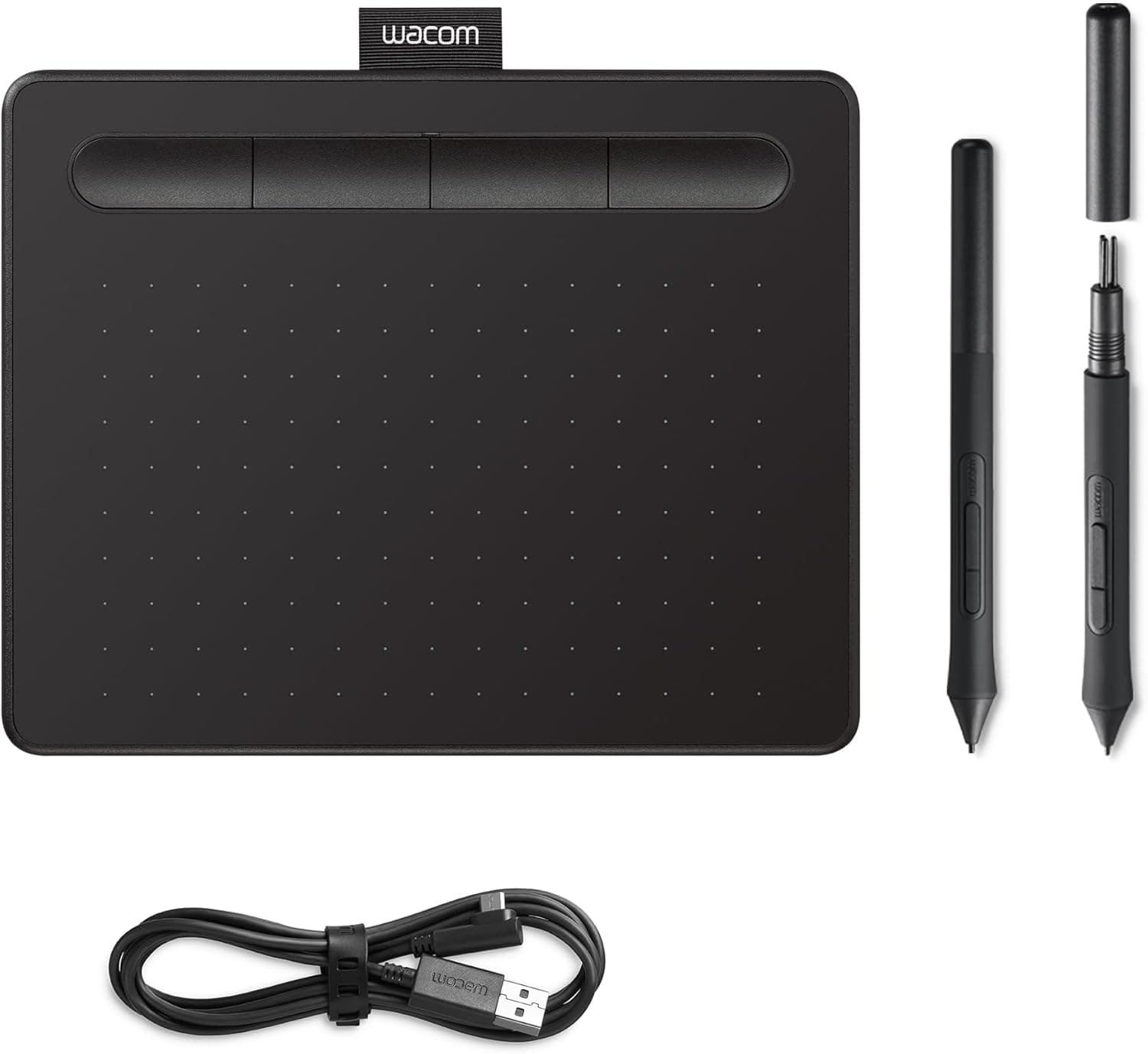 تبلت طراحی Wacom مدل Intuos S مشکی تبلت طراحی Wacom مدل Intuos S مشکی