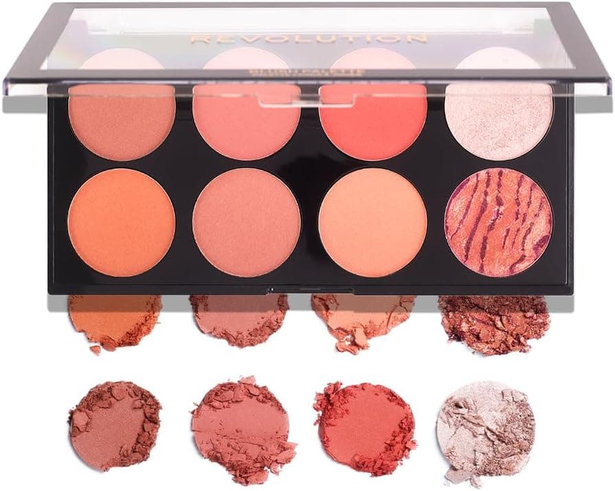 پالت رژگونه Makeup Revolution Ultra Blush با رنگ ادویه داغ پالت رژگونه Makeup Revolution Ultra Blush با رنگ ادویه داغ