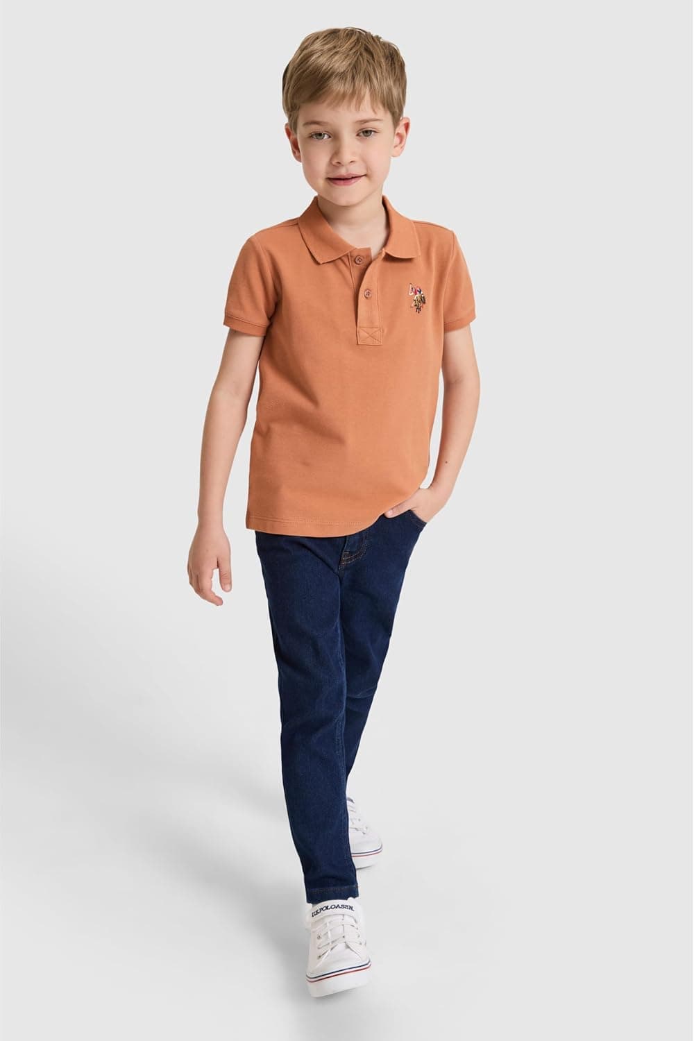 تیشرت پسرانه U.S. POLO ASSN. یقه پولو سفید بیسیک مدل 50325608 VR013 تیشرت پسرانه U.S. POLO ASSN. یقه پولو سفید بیسیک مدل 50325608 VR013
