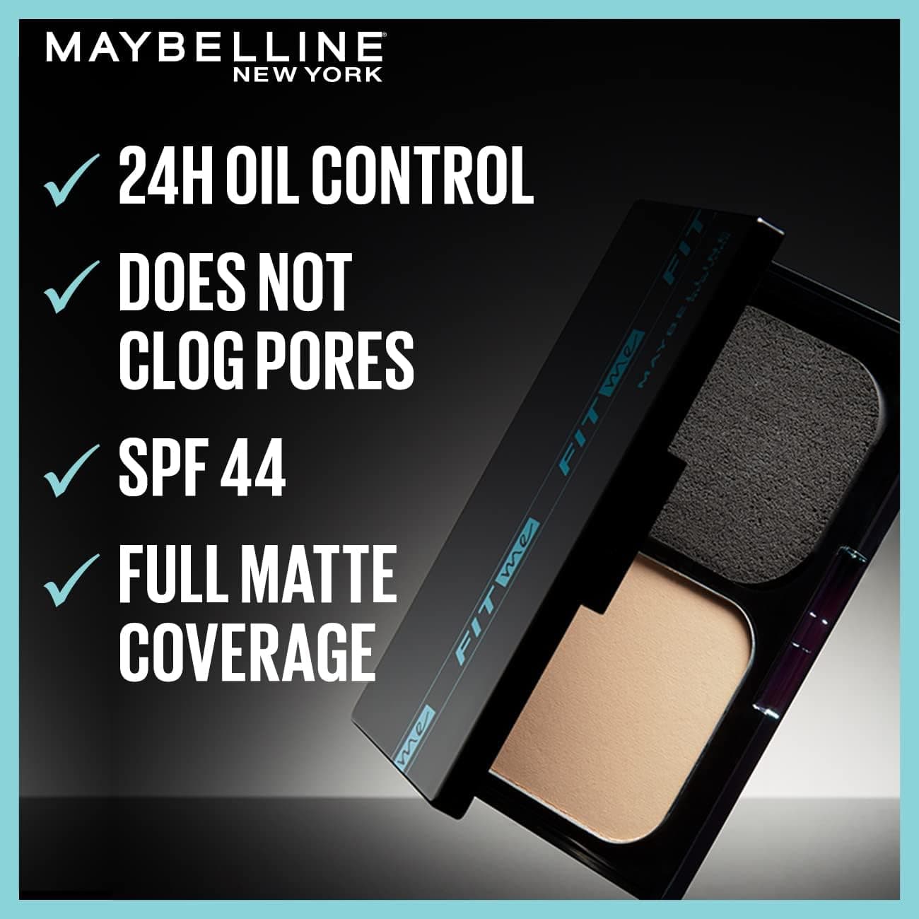 پنکیک فشرده SPF Maybelline New York FIT ME ULTMT TWC مدل 120 پنکیک فشرده SPF Maybelline New York FIT ME ULTMT TWC مدل 120