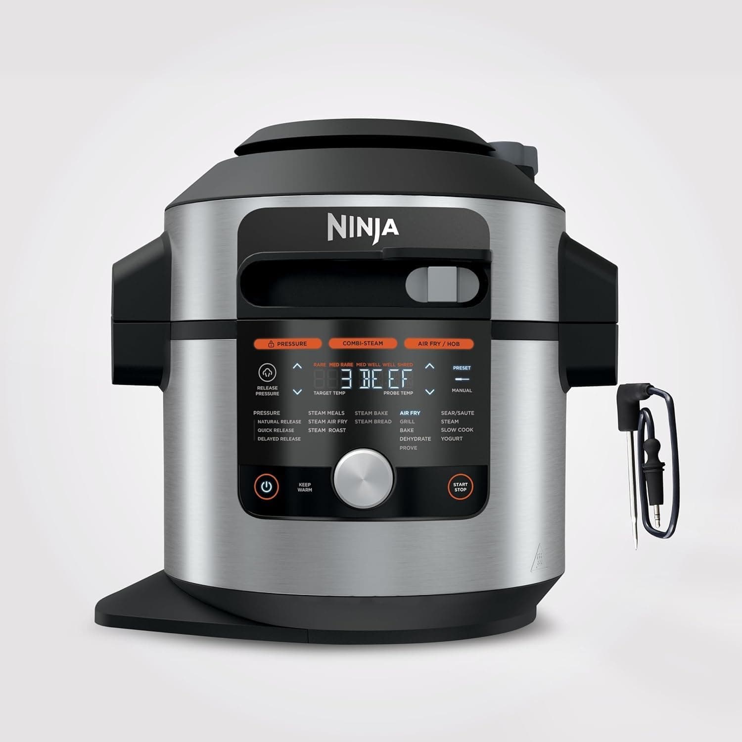 مولتی کوکر NINJA Foodi MAX 15 کاره درب هوشمند 7.5 لیتری مدل OL750ME مولتی کوکر NINJA Foodi MAX 15 کاره درب هوشمند 7.5 لیتری مدل OL750ME