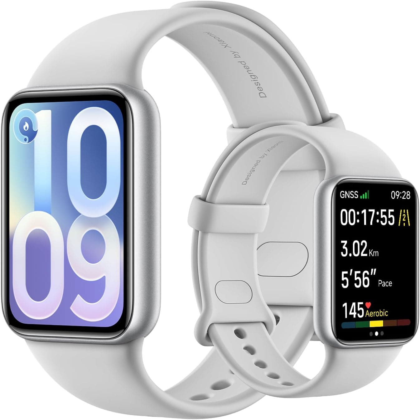 دستبند هوشمند زنانه و مردانه Xiaomi با نمایشگر AMOLED مدل Smart Band 10 Pro نقرهای دستبند هوشمند زنانه و مردانه Xiaomi با نمایشگر AMOLED مدل Smart Band 10 Pro نقرهای
