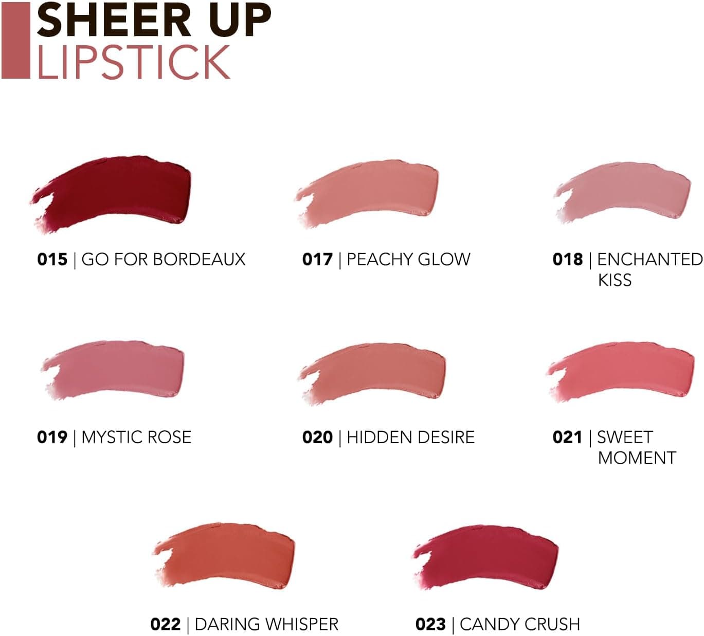 رژ لب مرطوبکننده براق Flormar Sheer Up Lipstick مدل 022 Daring Whisper کد 8682536097949 رژ لب مرطوبکننده براق Flormar Sheer Up Lipstick مدل 022 Daring Whisper کد 8682536097949