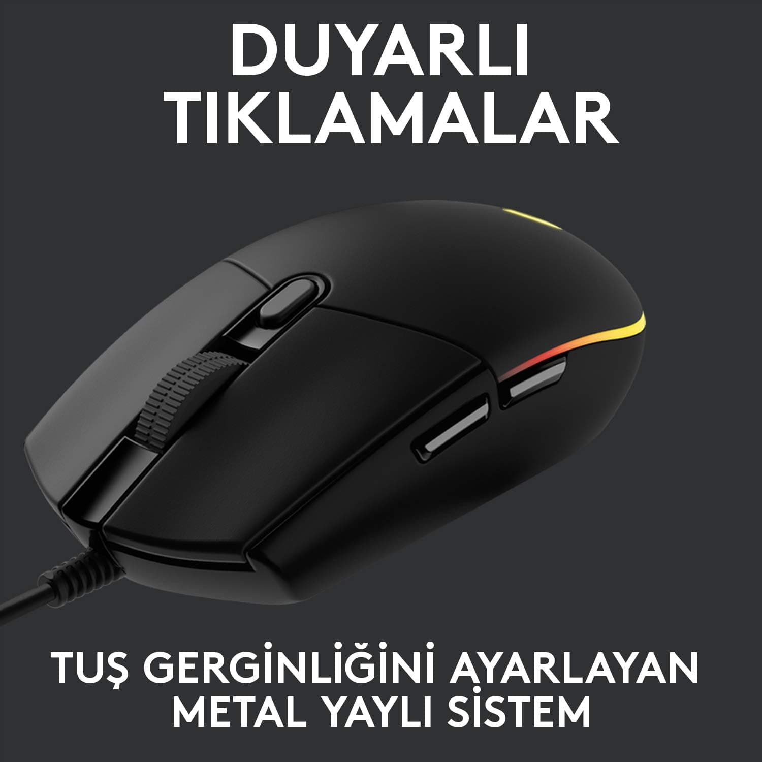 ماوس گیمینگ سیمی Logitech G با نورپردازی LIGHTSYNC RGB، ۸۰۰۰ DPI و ۶ کلید قابلبرنامهریزی مدل G102 ماوس گیمینگ سیمی Logitech G با نورپردازی LIGHTSYNC RGB، ۸۰۰۰ DPI و ۶ کلید قابلبرنامهریزی مدل G102