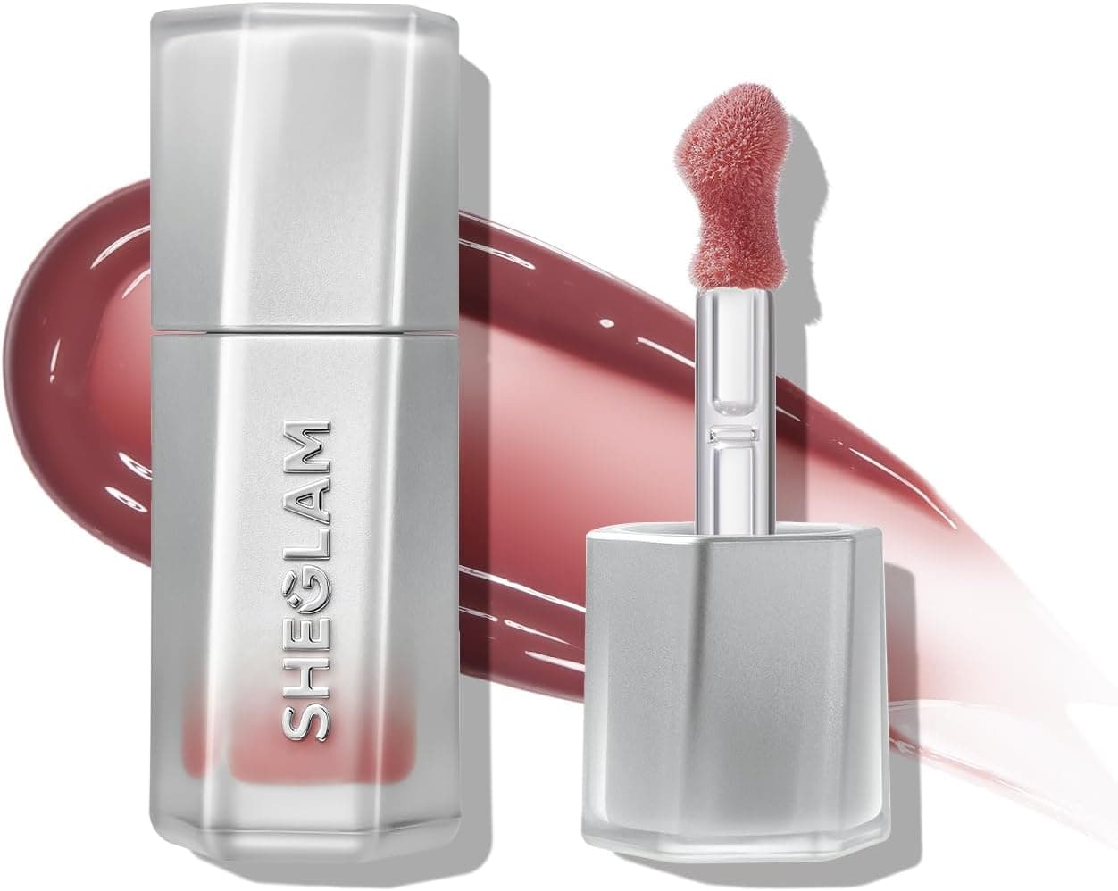 برق لب SHEGLAM براق و غیرچسبناک مدل Glass Lock Air، رنگ شیری توتفرنگی برق لب SHEGLAM براق و غیرچسبناک مدل Glass Lock Air، رنگ شیری توتفرنگی