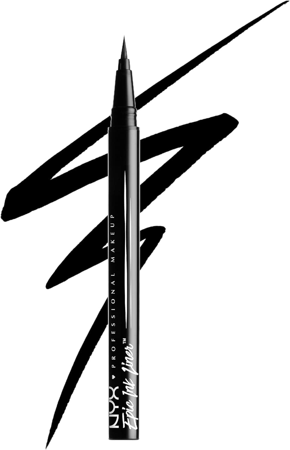 خط چشم مایع NYX PROFESSIONAL MAKEUP مشکی 01 خط چشم مایع NYX PROFESSIONAL MAKEUP مشکی 01
