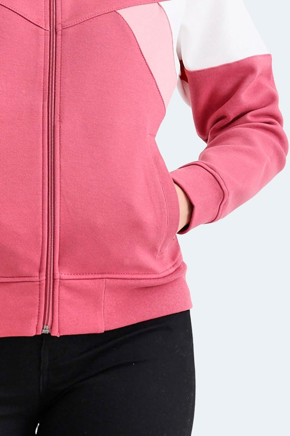 سویشرت Slazenger VICTORY یقهایستاده زیپدار جیبدار مدل ST24WK013 سویشرت Slazenger VICTORY یقهایستاده زیپدار جیبدار مدل ST24WK013
