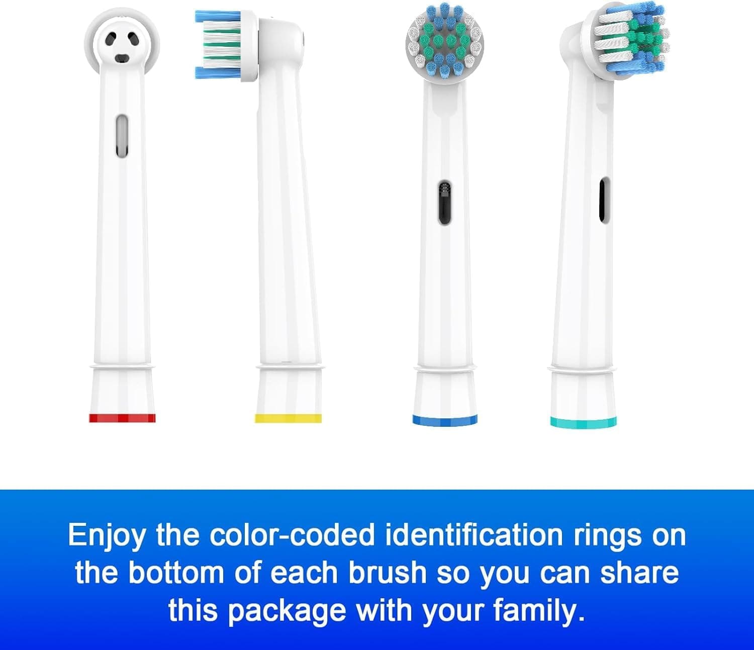 سری یدک مسواک سازگار با Oral B Braun برند YEOSLL سری یدک مسواک سازگار با Oral B Braun برند YEOSLL