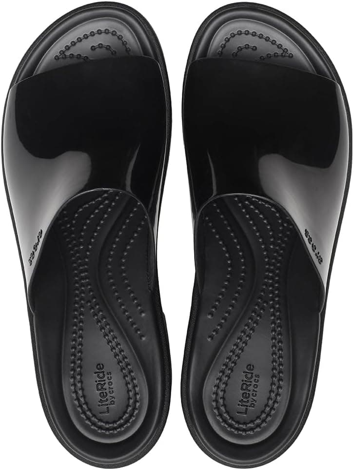صندل زنانه Crocs با پاشنه گوهای مدل 209408-060 صندل زنانه Crocs با پاشنه گوهای مدل 209408-060