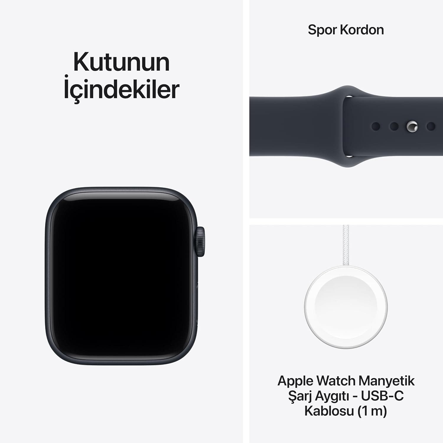 ساعت هوشمند Apple Watch SE 3 GPS 44 mm بدنه آلومینیومی نیمهشب ساعت هوشمند Apple Watch SE 3 GPS 44 mm بدنه آلومینیومی نیمهشب