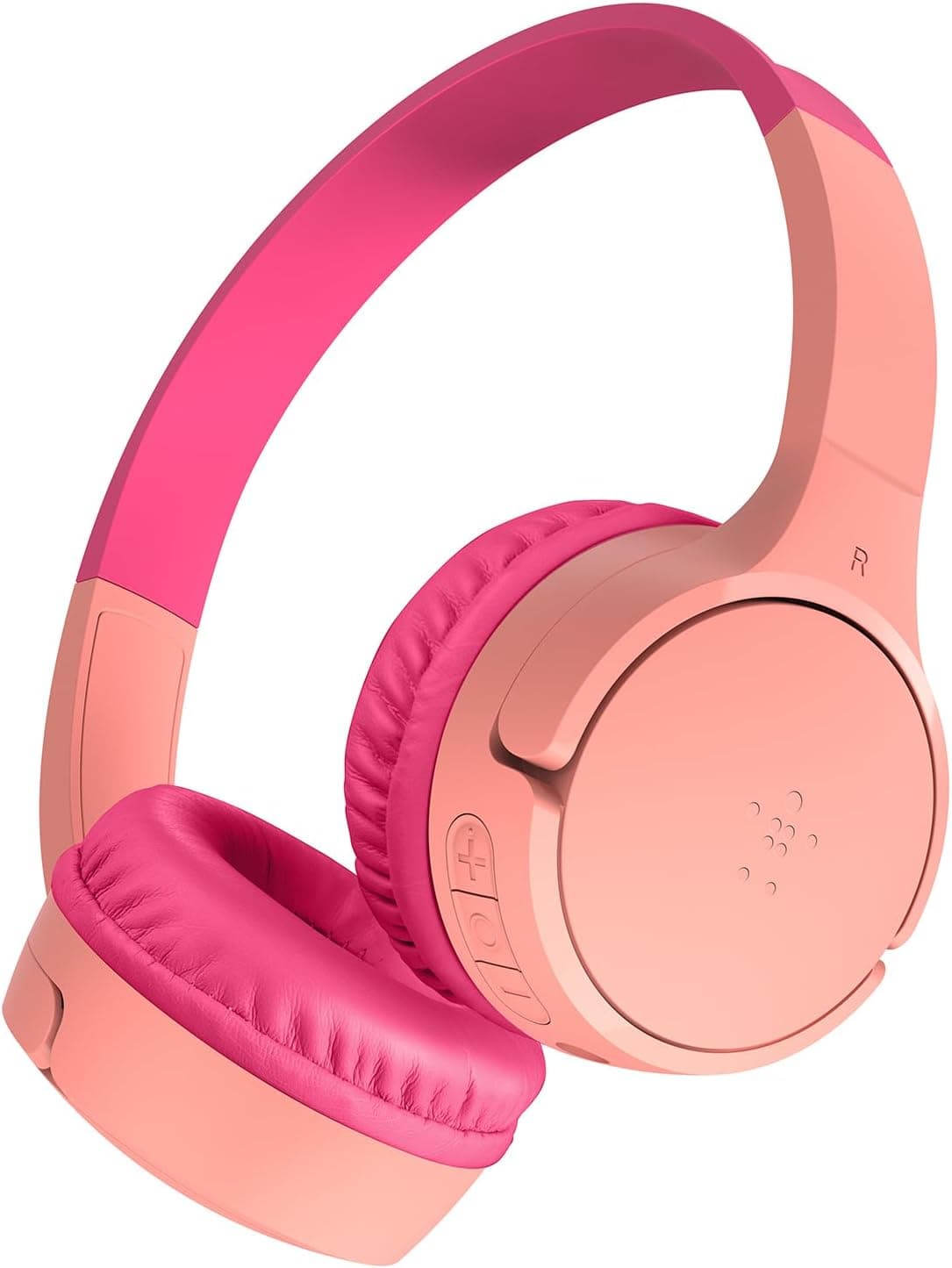 هدفون بیسیم کودکان Belkin SoundForm Mini با میکروفون صورتی هدفون بیسیم کودکان Belkin SoundForm Mini با میکروفون صورتی