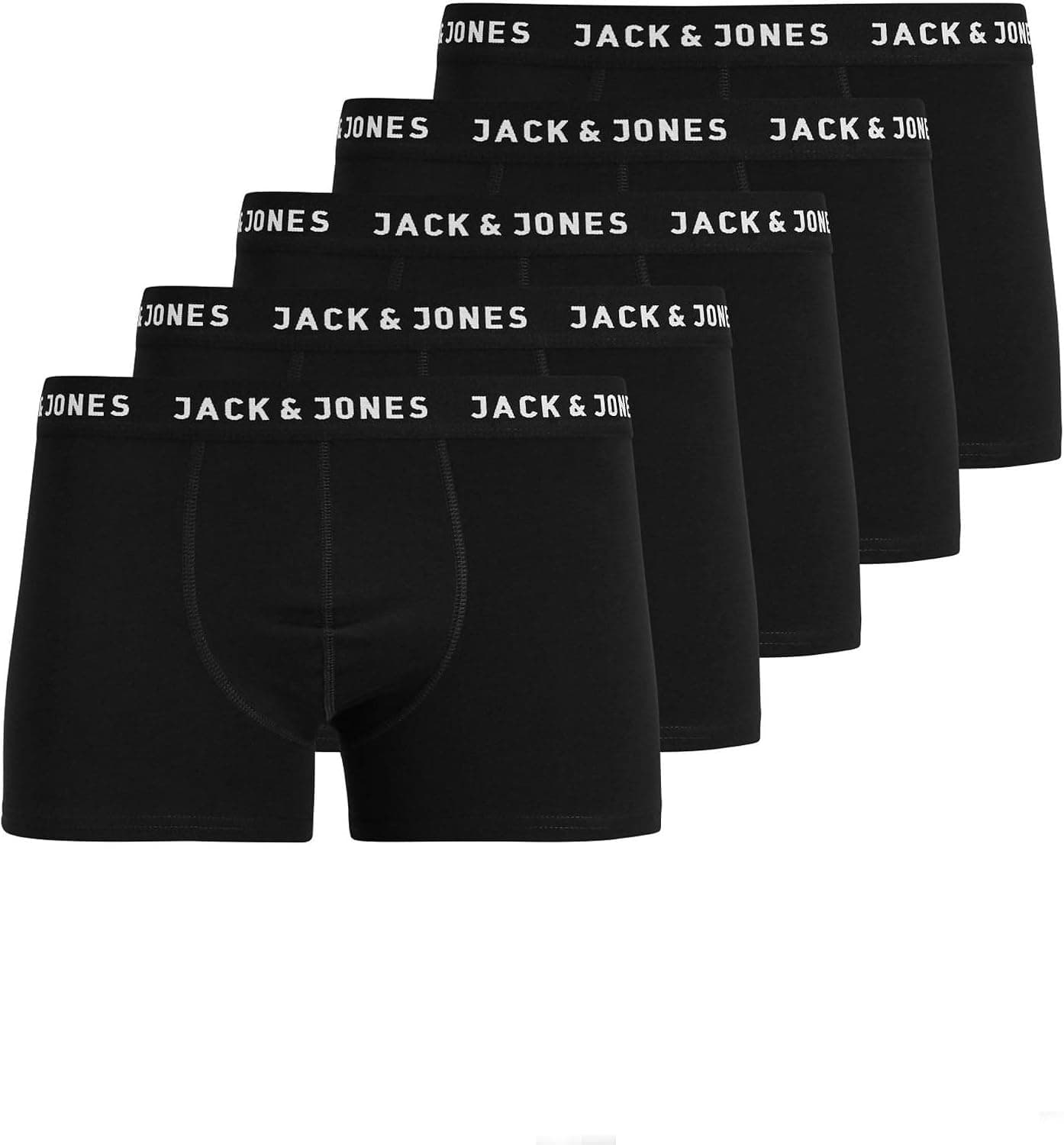 باکسر مردانه JACK & JONES بسته 5 عددی باکسر مردانه JACK & JONES بسته 5 عددی