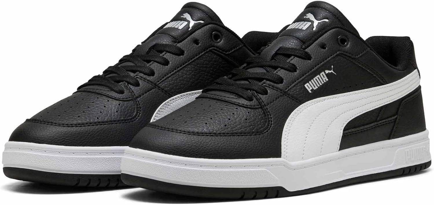 کفش ورزشی یونیسکس PUMA سیاه-سفید Caven III TDP مدل 409170 کفش ورزشی یونیسکس PUMA سیاه-سفید Caven III TDP مدل 409170