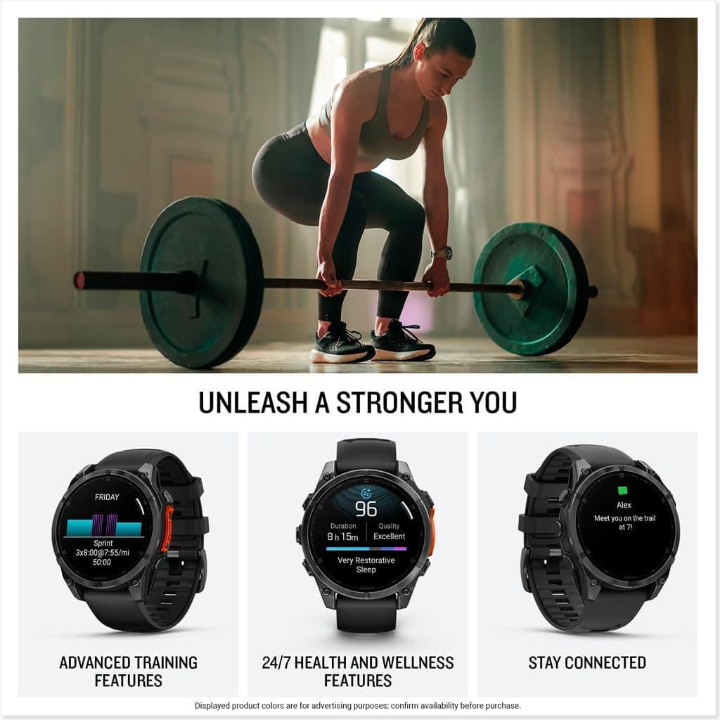 ساعت هوشمند Garmin مدل Fenix 8 47mm AMOLED خاکستری ساعت هوشمند Garmin مدل Fenix 8 47mm AMOLED خاکستری