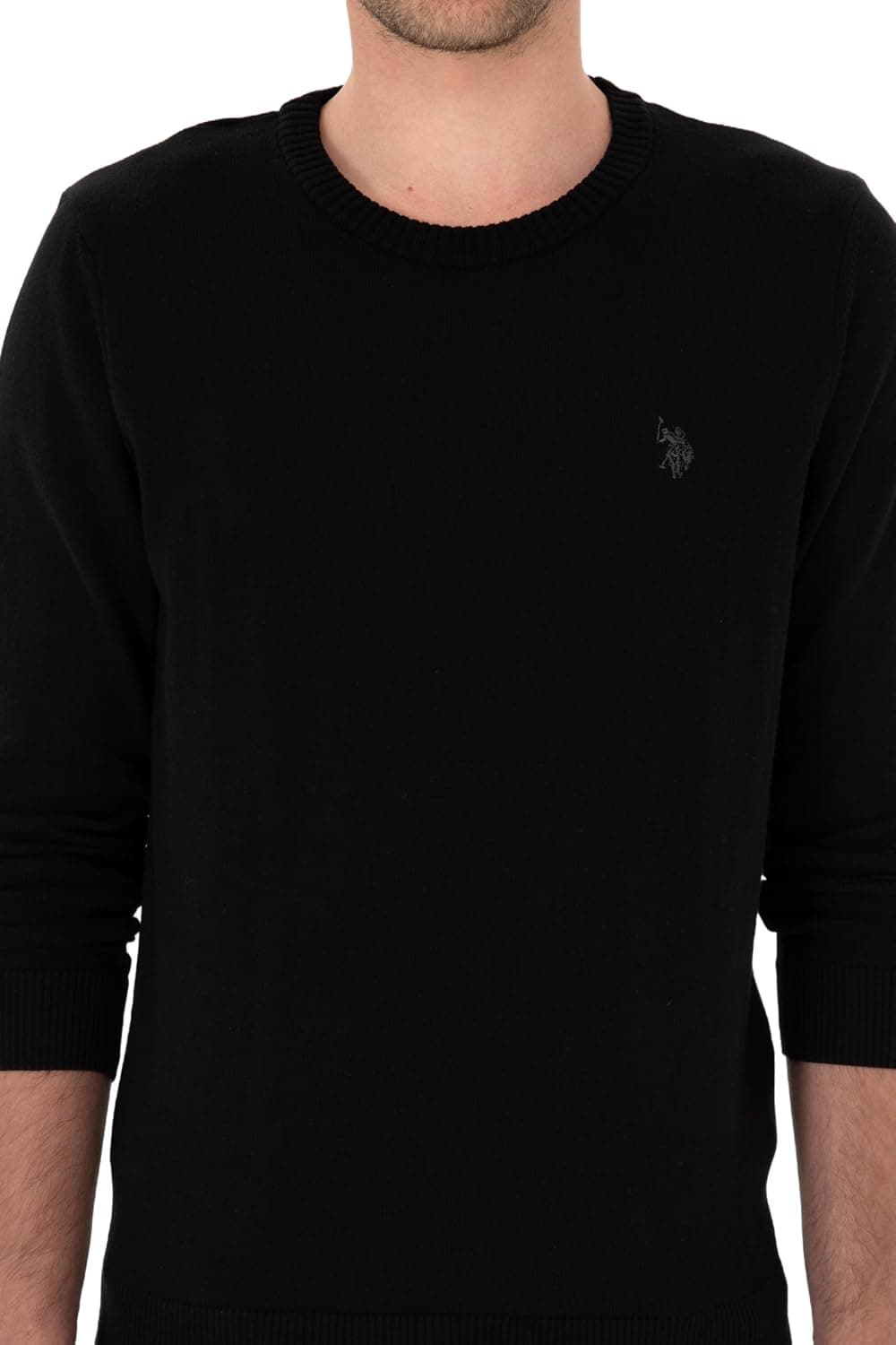 پلیور بافتنی مردانه U.S. POLO ASSN. مشکی مدل 50313713-VR046 پلیور بافتنی مردانه U.S. POLO ASSN. مشکی مدل 50313713-VR046