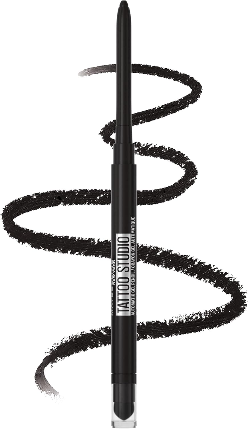 مداد ژلی چشم MAYBELLINE New York Tattoo Smokey Kohl ضدآب و ضد پخششدن، مشکی دودی مداد ژلی چشم MAYBELLINE New York Tattoo Smokey Kohl ضدآب و ضد پخششدن، مشکی دودی
