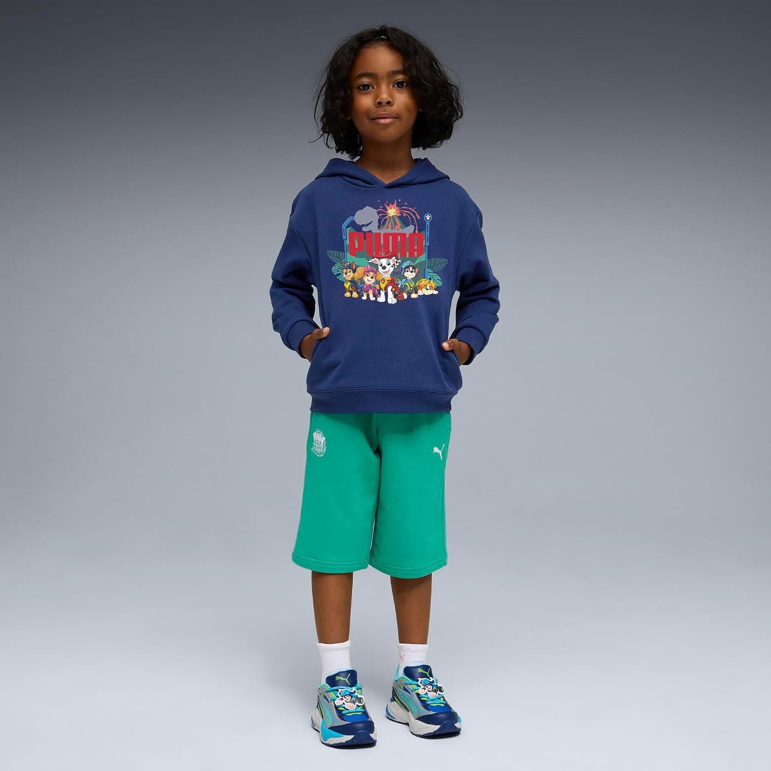 سویشرت کapüşonدار بچگانه PUMA x PAW PATROL با چاپ گرافیکی مدل 634936 سویشرت کapüşonدار بچگانه PUMA x PAW PATROL با چاپ گرافیکی مدل 634936