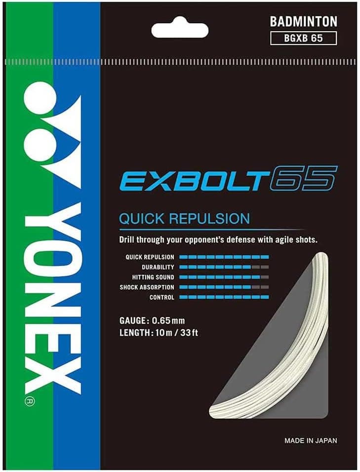 زه بدمینتون YONEX BG Exbolt 65 زه بدمینتون YONEX BG Exbolt 65