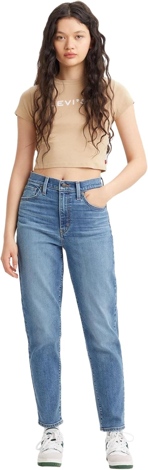 شلوار جین زنانه Levi's کمر بلند Mom شلوار جین زنانه Levi's کمر بلند Mom