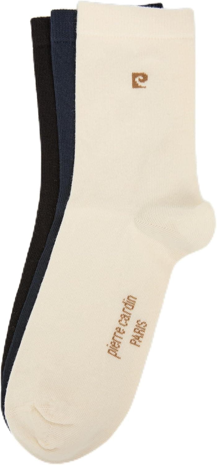 جوراب زنانه Pierre Cardin سفید مدل 50333994-VR013 جوراب زنانه Pierre Cardin سفید مدل 50333994-VR013