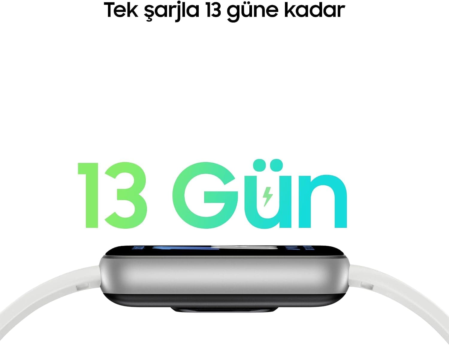 دستبند هوشمند Samsung Galaxy Fit3 نقرهای دستبند هوشمند Samsung Galaxy Fit3 نقرهای
