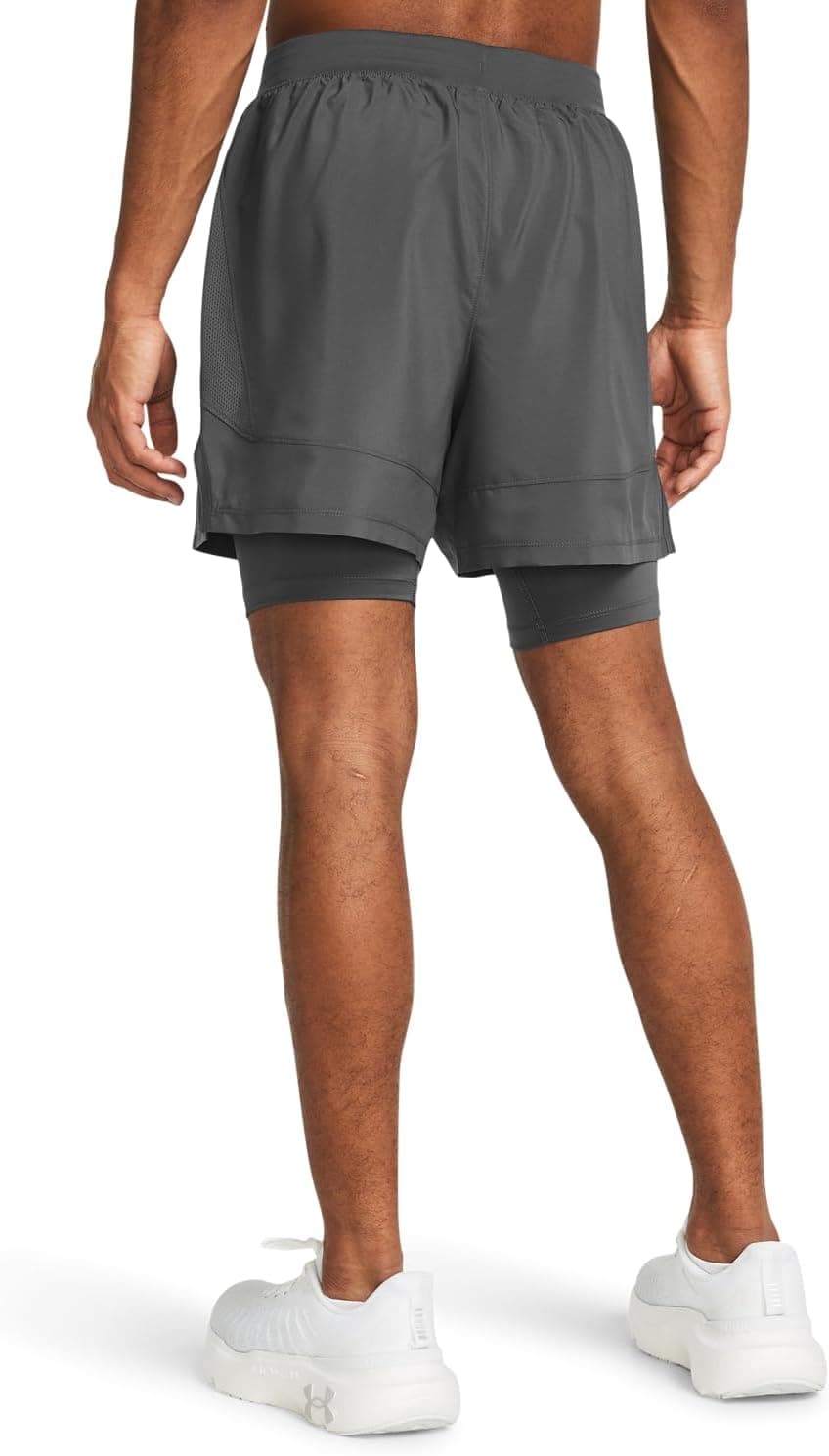 شورت مردانه Under Armour دو در یک 5 inch Launch Run شورت مردانه Under Armour دو در یک 5 inch Launch Run