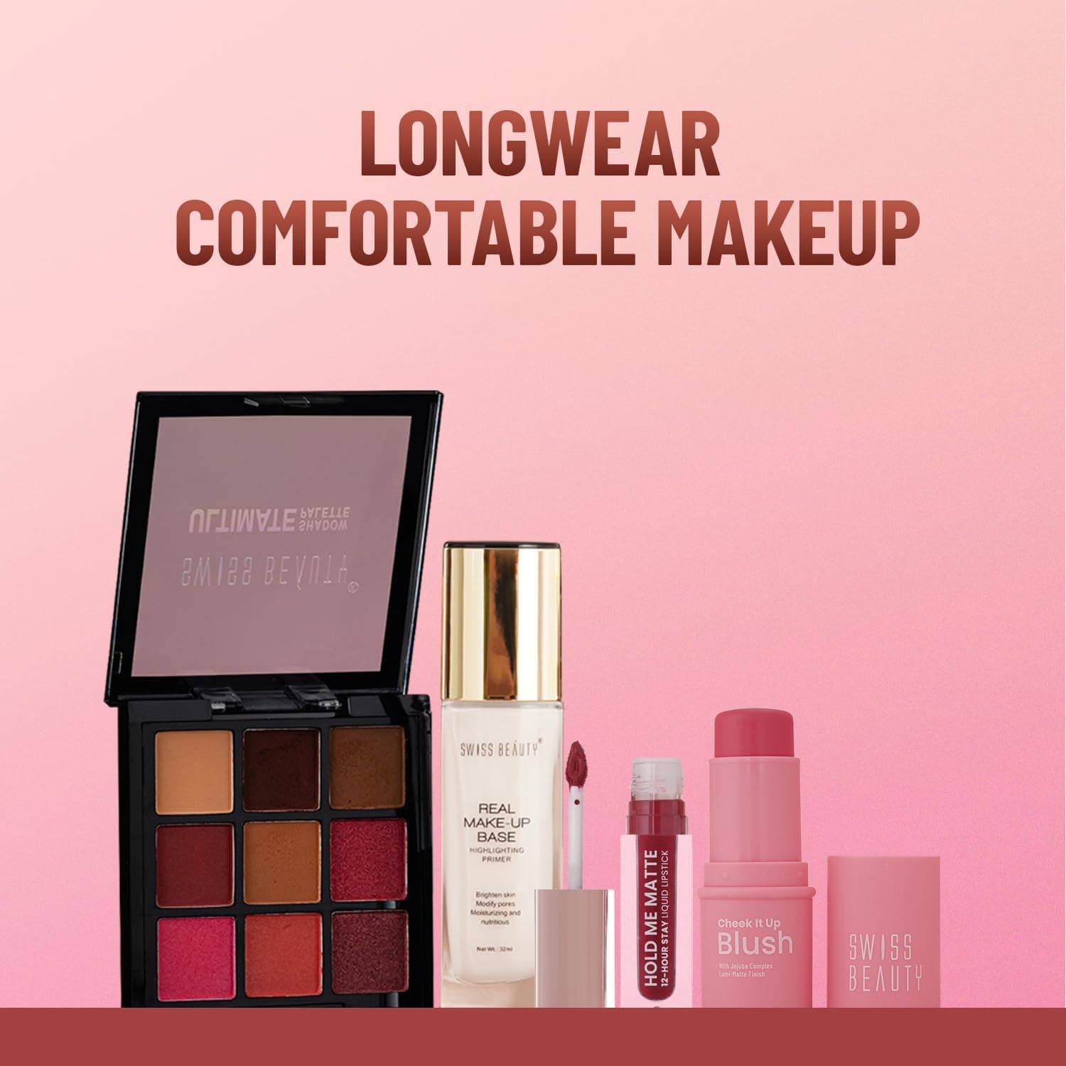 رژگونه SWISS BEAUTY Cheek It Up با روغن جوجوبا، فینیش لومی-مات رنگ Chic Me Up، 8g رژگونه SWISS BEAUTY Cheek It Up با روغن جوجوبا، فینیش لومی-مات رنگ Chic Me Up، 8g