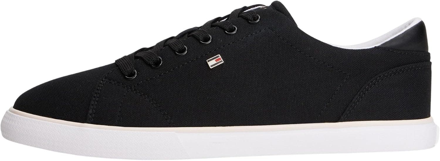 کفش اسنیکر زنانه Tommy Hilfiger کانواس مدل TH LOW PROFILE VULC کفش اسنیکر زنانه Tommy Hilfiger کانواس مدل TH LOW PROFILE VULC