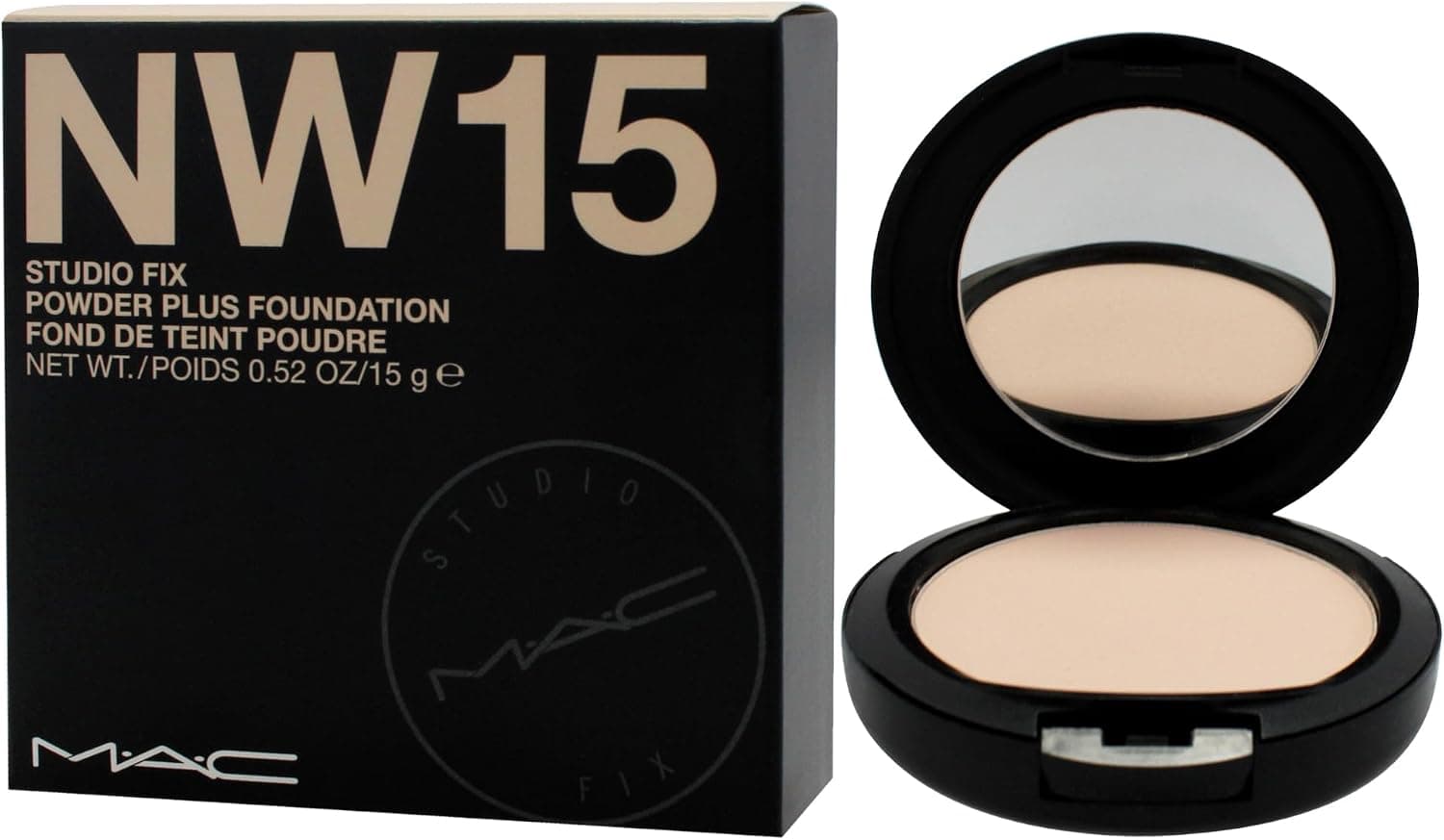 کرم پودر MAC Studio Fix Powder Plus Foundation NW 15 کرم پودر MAC Studio Fix Powder Plus Foundation NW 15