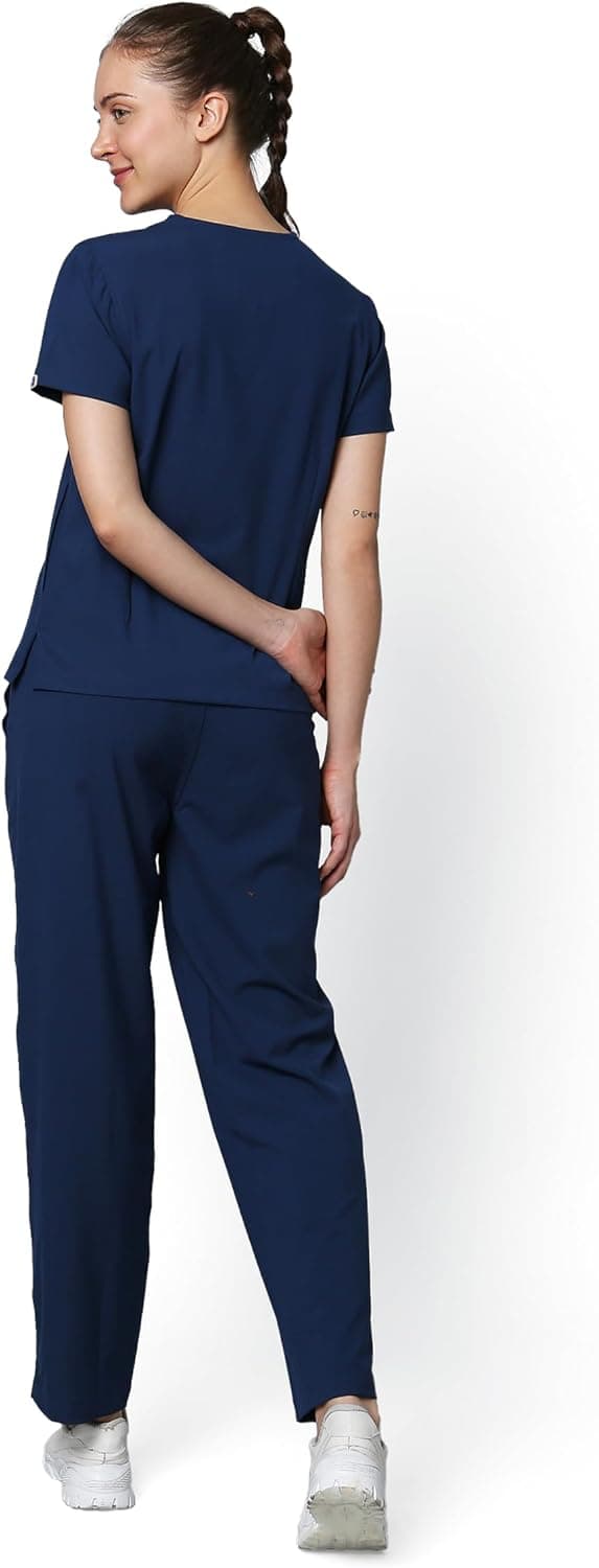 ست اسکراب زنانه KNYA Ecoflex با پارچه کشی چهار طرفه ست اسکراب زنانه KNYA Ecoflex با پارچه کشی چهار طرفه