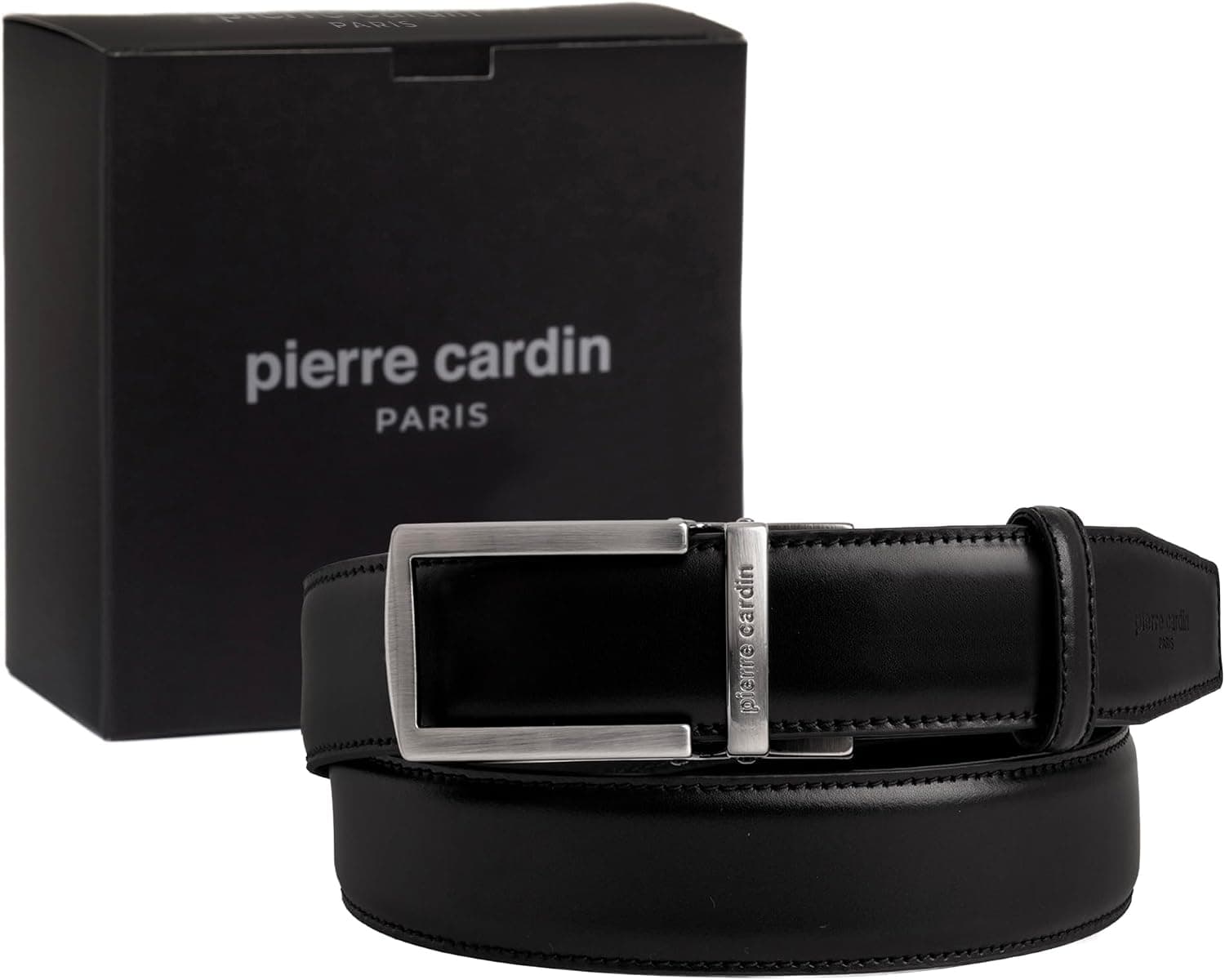 کمربند مردانه Pierre Cardin چرمی مشکی با سگک اتوماتیک مدل PCOTM01S6T کمربند مردانه Pierre Cardin چرمی مشکی با سگک اتوماتیک مدل PCOTM01S6T